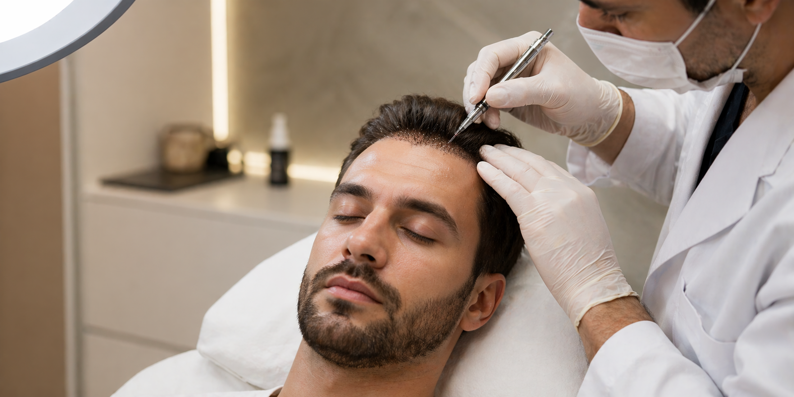 Advanced DHI and FUE clinical procedure at LHTC